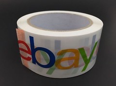 Official eBay Brand Logo Packaging Tape 1 ROLL BOPP Shipping Packing Box Sealing