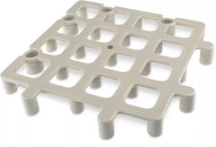 CARLISLE 271023 Floor Rack System, 12 In LX12 In W., 12 PACK Restaurant Supplies