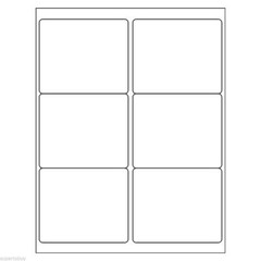 720 Shipping Labels 3-1/3″ x 4″ Mailing Address 120 Sheets 6 Per Sheet InkJet
