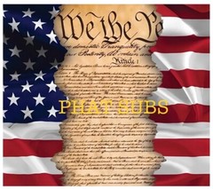 20oz Sublimation Tumbler Wrap We The People Flag Ready to Press Heat Transfer