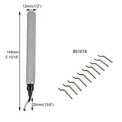 Deburring Tool Pen RB1000 for Cleaning Brass Steel Aluminum and Copper