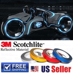 3M Reflective Safety Self-Adhesive DIY Striping Tape Sticker Decal 150FT / Roll