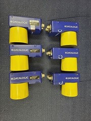 Lot Of 6 Datalogic 410 600-010 Industrial Barcode Reader/Scanner