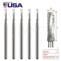 Burr Dental Surgical Burs 557L Long 25mm Carbide Bur High Speed FG SURG FGOS SL