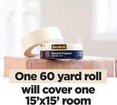 Greener Masking Tape, 0.94 in x 60 Yard, 2050, 1 roll