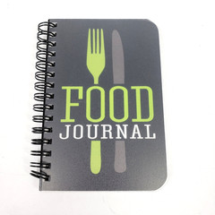 Book Factory 5.25×3.5 Inch Small Spiral Bound Food Journal