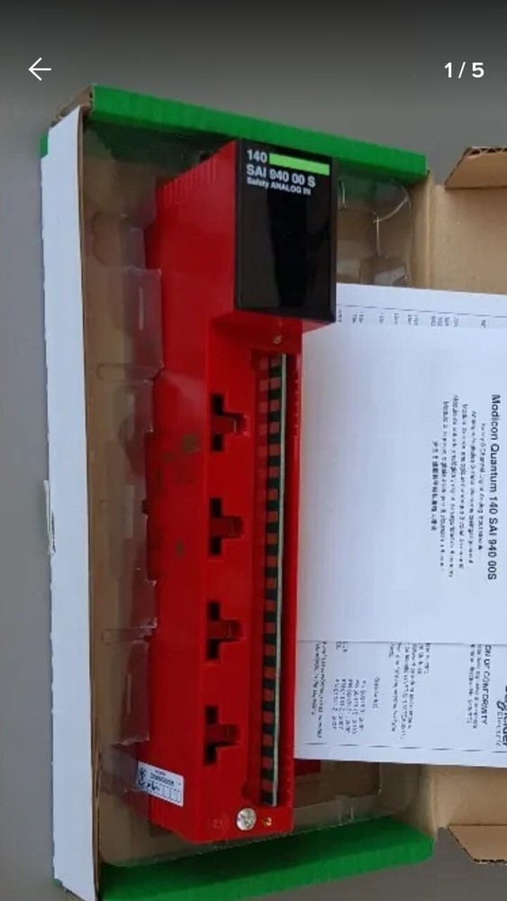 schneider electric SAI 940 00 S safety analog in SAI94000S