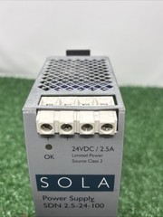 Sola SDN 2.5-24-100 Power Supply 115/230VAC 24VDC 2.5A
