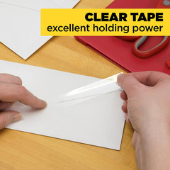 Scotch Transparent Tape, 0.5 in X 450 in (12.7 Mm X 11.4 M)