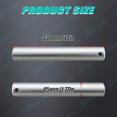 2Pair New upgraded Excavator Universal Bucket Pin 45mm X 330mm