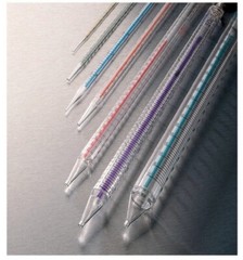 (200/Cs) CORNING 25mL PS Stripette Disposable Serological Pipettes Red 4489