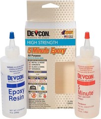 Epoxy Glue Strong Fast Drying Water Resistant Clear Bond 2 Bottles