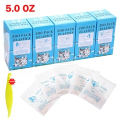 5000pcs Bandas goma elásticas látex ortodoncia dental 5.0OZ 1/8,3/16,1/4,5/16