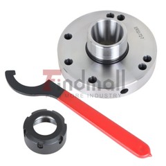 ER32 Collet Chuck 100mm Diameter Compact Lathe Tight Tolerance with 1 ER Wrench
