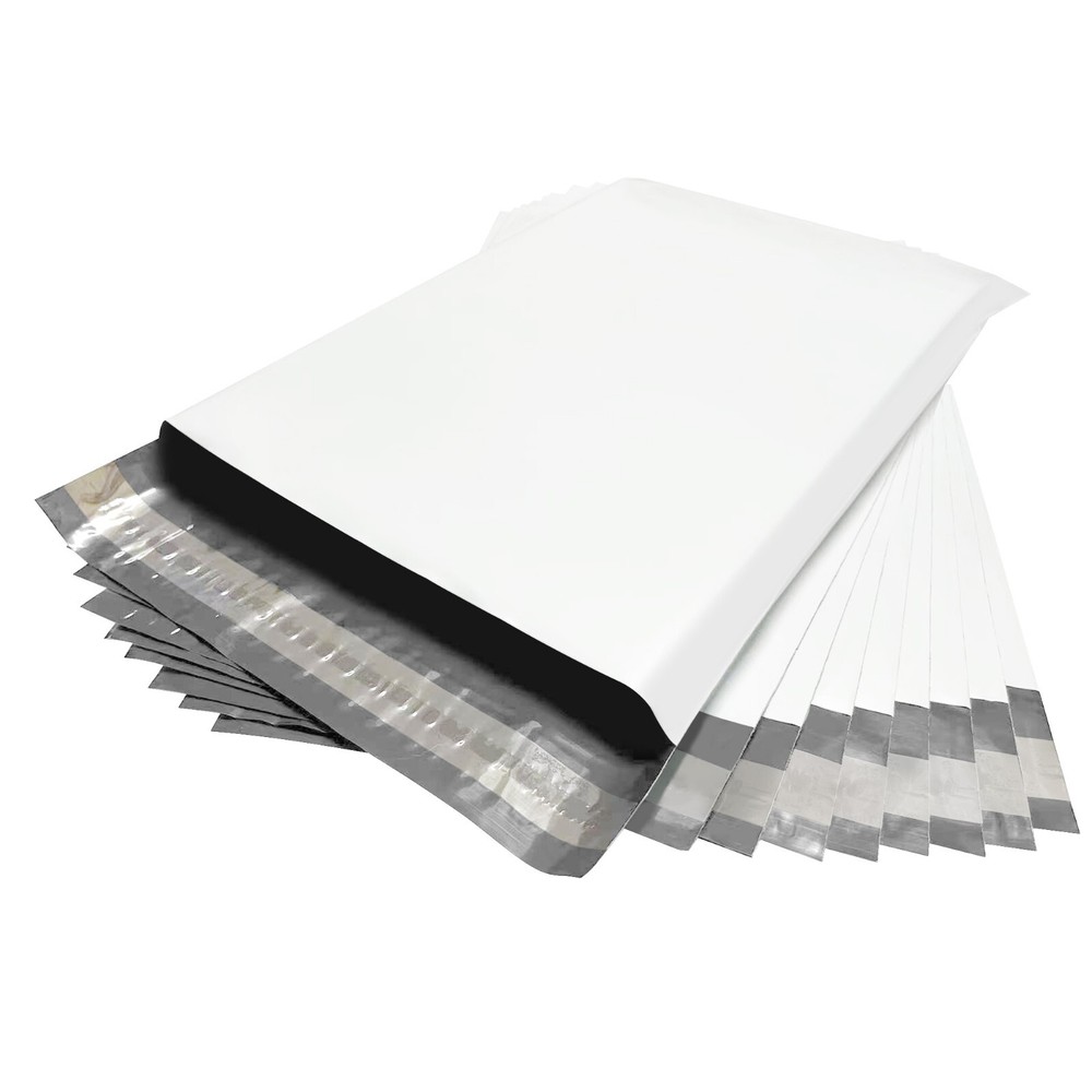 Premium 14.5×19 15×19 inch White Poly Mailers Shipping Bags Mailing Envelopes