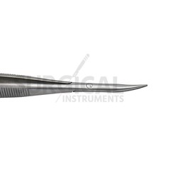 3 Pcs Castroviejo Micro Surgery Scissors + Needle Holder + Suture Tying Forceps