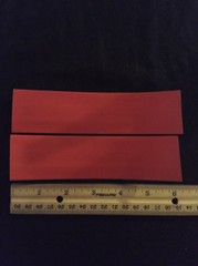 1.0 ” inch 25mm RED 2:1 heat shrink tubing polyolefin (1FOOT)