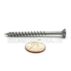 #10 x 2-1/2″ Star Drive Flat Head w Nibs 305 Stainless Steel Type 17 Deck Screws
