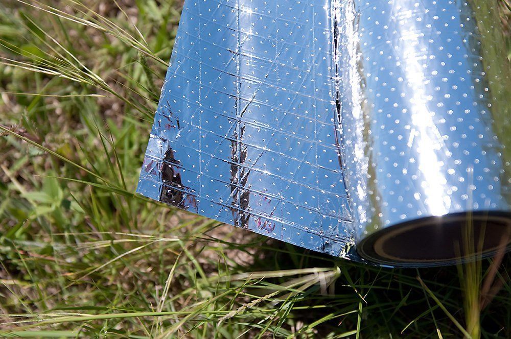 2000 sqft Radiant Barrier Attic Double-Sided Aluminum Perforated Foil INSULATION