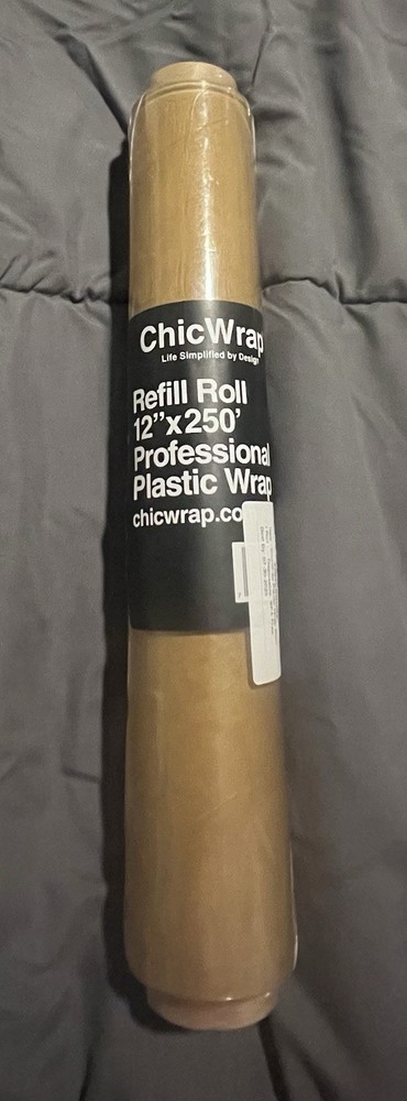 Plastic Wrap Refill Roll Professional Grade Disposable BPA Free 12″ x 250 Ft New