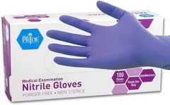 X-Large Powder-Free Nitrile Exam Gloves, 100 Count – Puncture Resistant Security