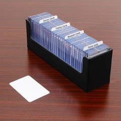 200ct Tall Trading Card Dividers – White Plastic Divider, Page