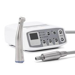 Dental LED Brushless Micro Motor Fiber Optic Contra Angle Handpiece/Cart