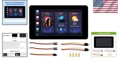 Advanced 7-Inch Touch Screen LCD Board – Supports Wi-Fi, Bluetooth & I2C Control