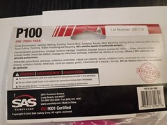 SAS Safety Breathmate P100 Replacement Particulate Filters – 2 Pairs – New