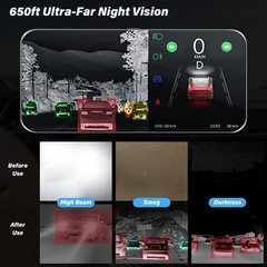 Thermal Imaging Camera Night Vision for Cars 256×192 Pixels Dash Cam Recorder