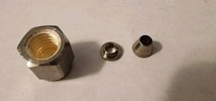 Lot of 100: Swagelok 1/8″ Stainless Steel Nut & Ferrule Set SS-200-NFSET 316