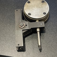 COMPAC TYPE 523 L A DIAL INDICATOR .0005″ Swiss Made with Stem-mount CLAMP