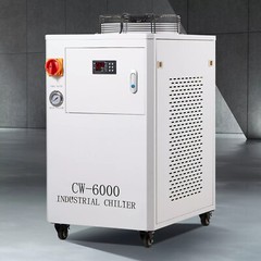 CW-6000 Industrial Water Chiller 15L 65L/min Laser Chiller with Compressor 1500W