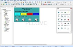 7 Inch Smart HMI Touch Screen LCD RS232 RS485 Modbus RTU Color Display Touchpad