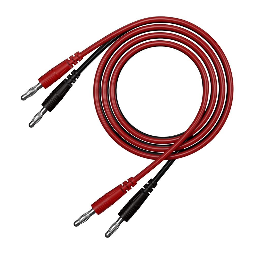 2pcs Banana Plug Test Lead Cable Line Wire, 4mm Banana Plug for Multi-Meter, …