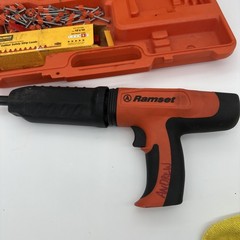 Ramset COBRA+ 0.27 Caliber Powder Actuated Tool Kit with Case and Accessories