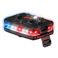 GA Elite Series Law Enforcement Wearable Safety Light – Red/Blue