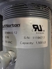 NEW Duff-Norton SPA6415-12 Linear Actuator 12″ Stroke 115VAC NOS w/ Box