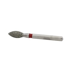 Dental Football Diamond Bur 368/023F Fine Grit FG High Speed Burs Red 257-023