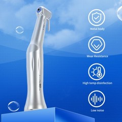 Dental Implant Handpiece 20:1 Reduction Contra Angle Push Button Surgical Motor