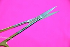 NEW 5 Premium GERMAN TC Iris Scissors 4.5″ Straight Surgical Dental Instruments