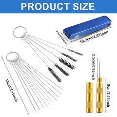 Coeweule Carburetor Cleaning Kit, Premium Torch Tip Cleaner, Stainless Steel 13
