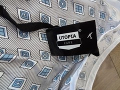 NWT Lot of 4 Utopia Care Adult Unisex Hospital Patient Gowns Back Ties One Size