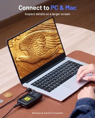 TOMLOV Digital Microscope 100X-1000X Magnification HD USB Coin Microscope Camera