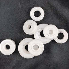 ZrO2 Zirconia Full Ceramic Ball Bearing 2RS Double Sealed Resistant Corrosion