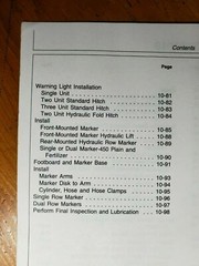 John Deere 450 Series Plain & Fertilizer Grain Drill Predelivery Inst Manual ’98