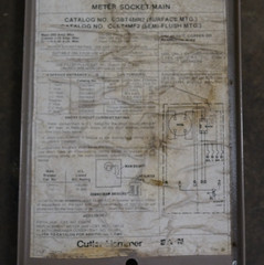 Universal Main Breaker Cover for GE & Cutler-Hammer Panels (New)