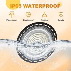 2Pack 500W UFO Led High Bay Light Commercial Industrial Warehouse Gym Shop Light