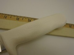 Dexter USA S142-9SC 9 in White Scalloped Serrated Utility Slicer Clip Point XLNT