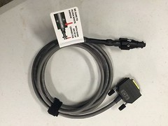 Aluminum Square D / Schneider 7 Pin Test Cable S33595 FOR FFTK NS, NT, NW TRIP